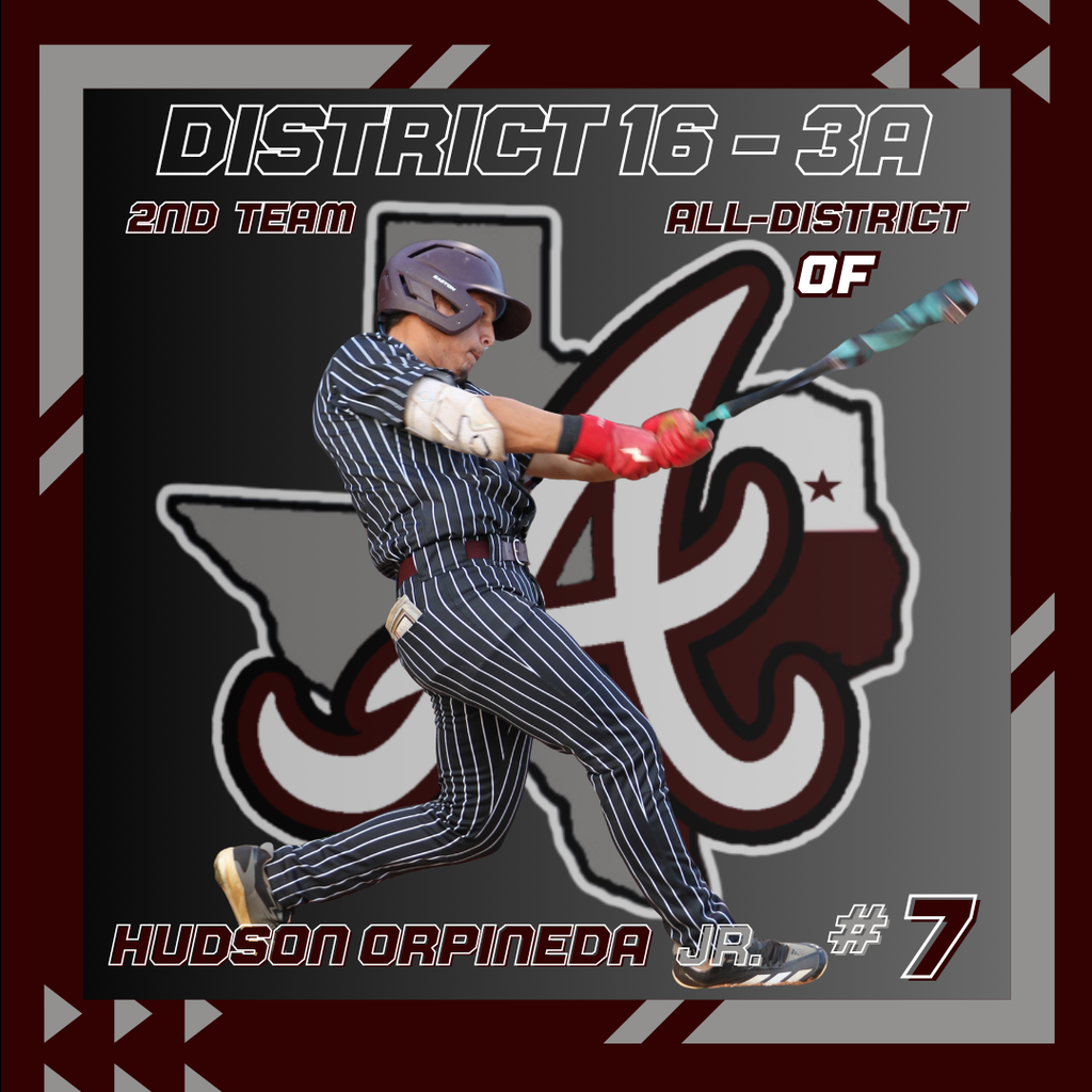 Arp H.S. Baseball Hudson Orpineda All-District 2026