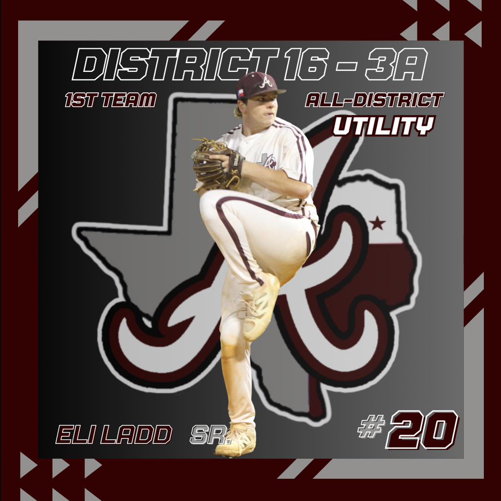 Arp H.S. Baseball Eli Ladd All-District 2026