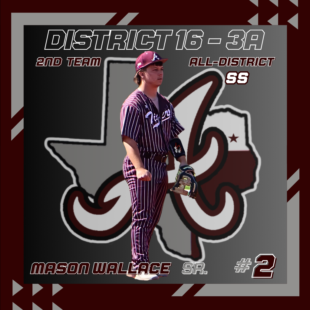Arp H.S. Baseball Mason Wallace All-District 2026