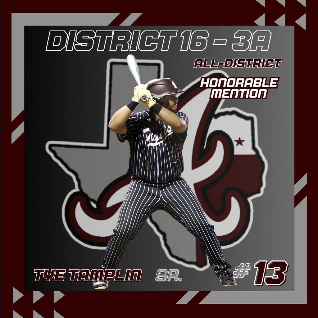 Arp H.S. Baseball Tye Tamplin All-District 2026