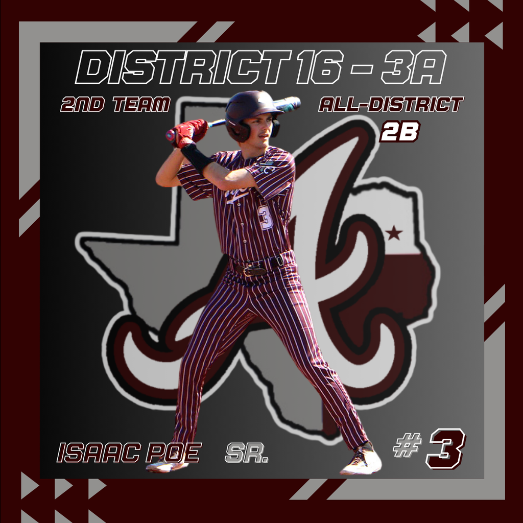Arp H.S. Baseball Isaac Poe All-District 2026