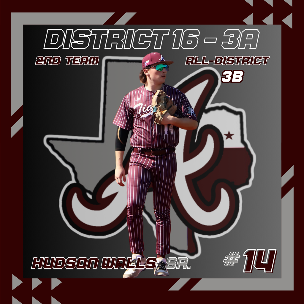 Arp H.S. Baseball Hudson Walls All-District 2026