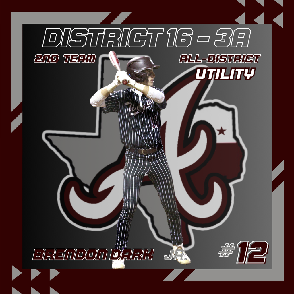 Arp H.S. Baseball Brendon Dark All-District 2026