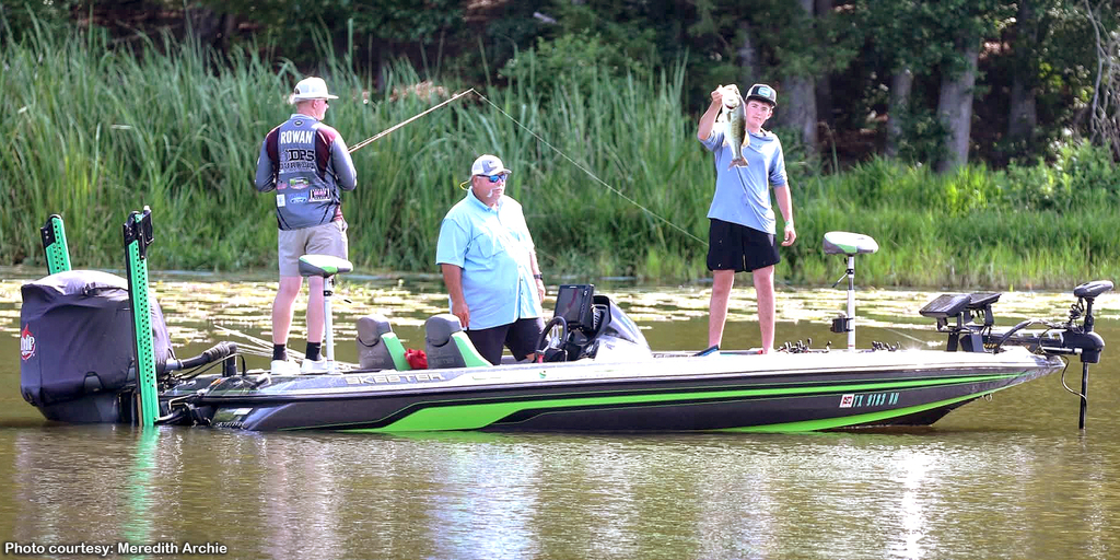 Arp HS fishing Thatcher Merritt Jayden Rowan Angler of the Year tournament