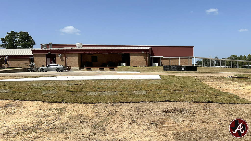 Arp Elementary grass donation