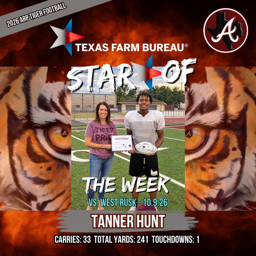Tanner Hunt star of the week