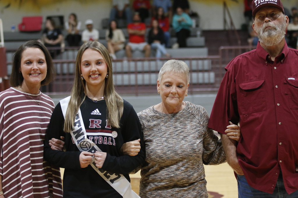 Arp H.S. Volleyball senior night Tuesday, Oct. 20, 2026