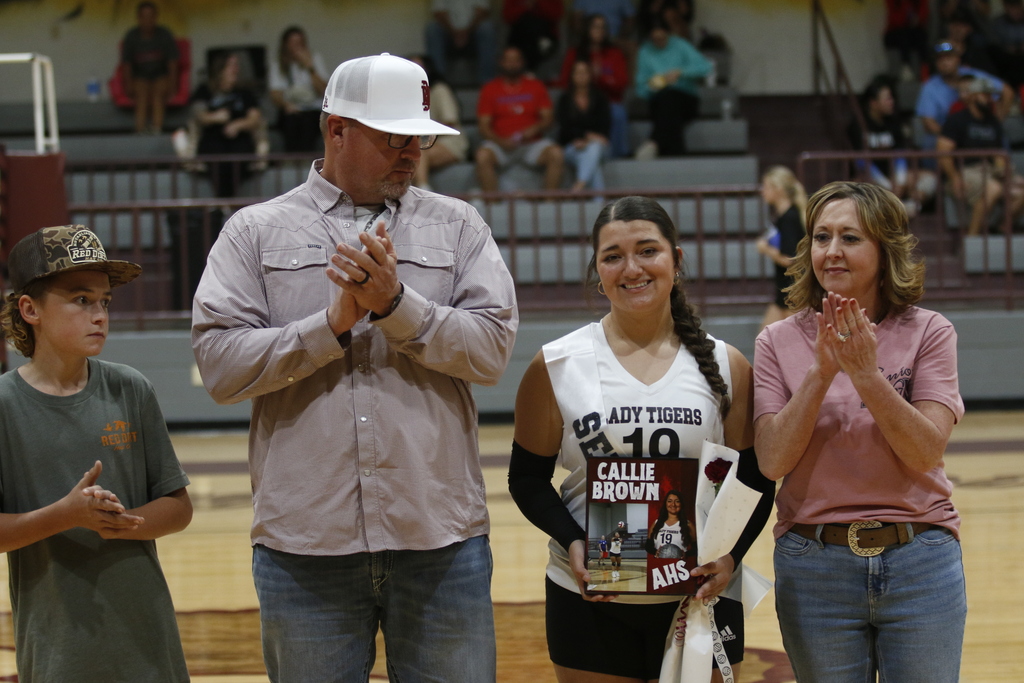 Arp H.S. Volleyball senior night Tuesday, Oct. 20, 2026