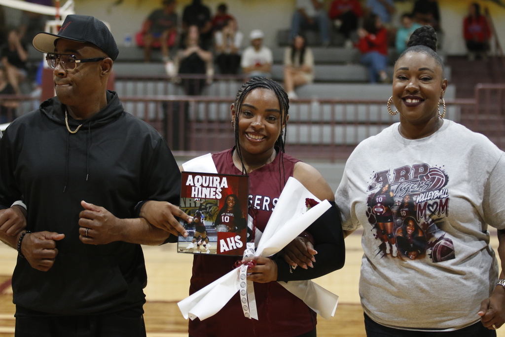 Arp H.S. Volleyball senior night Tuesday, Oct. 20, 2026