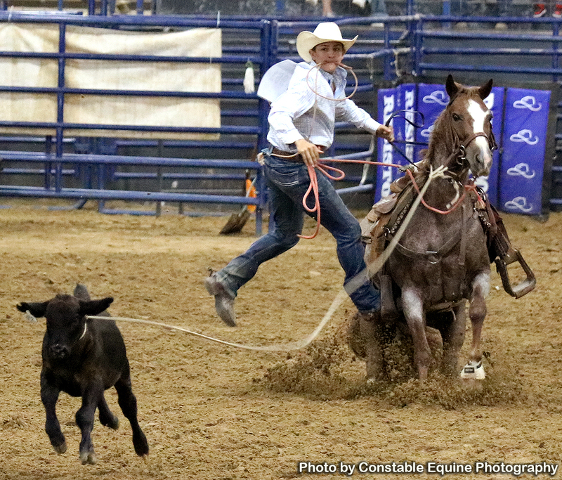Cade Ward rodeo team roping