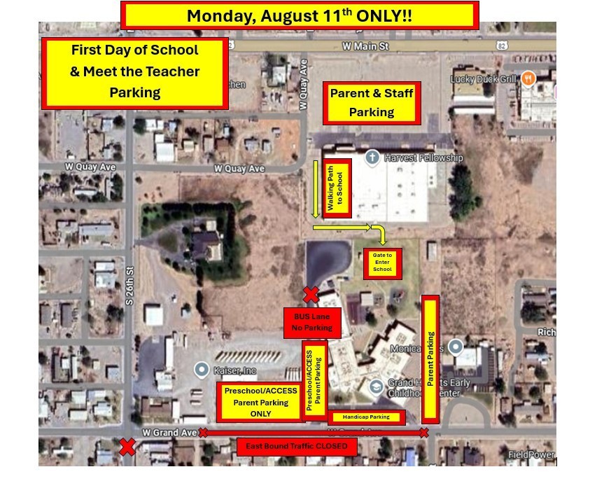 FIRST DAY MAP