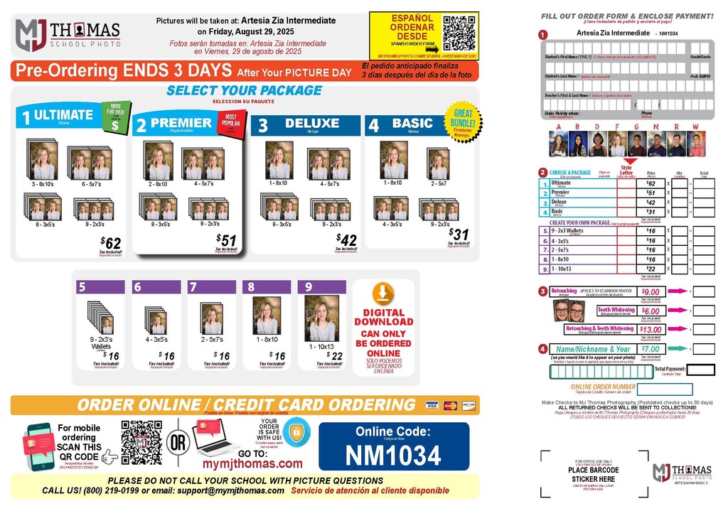 order form
