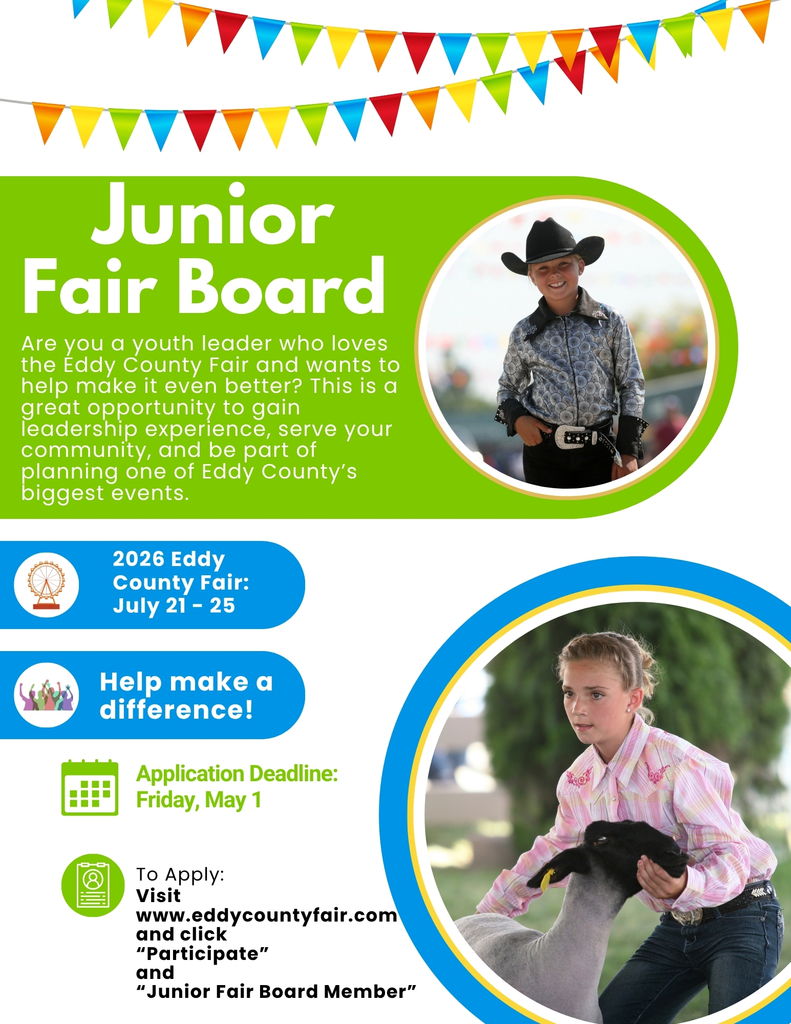 Junior Fair Board applications; deadline May 1