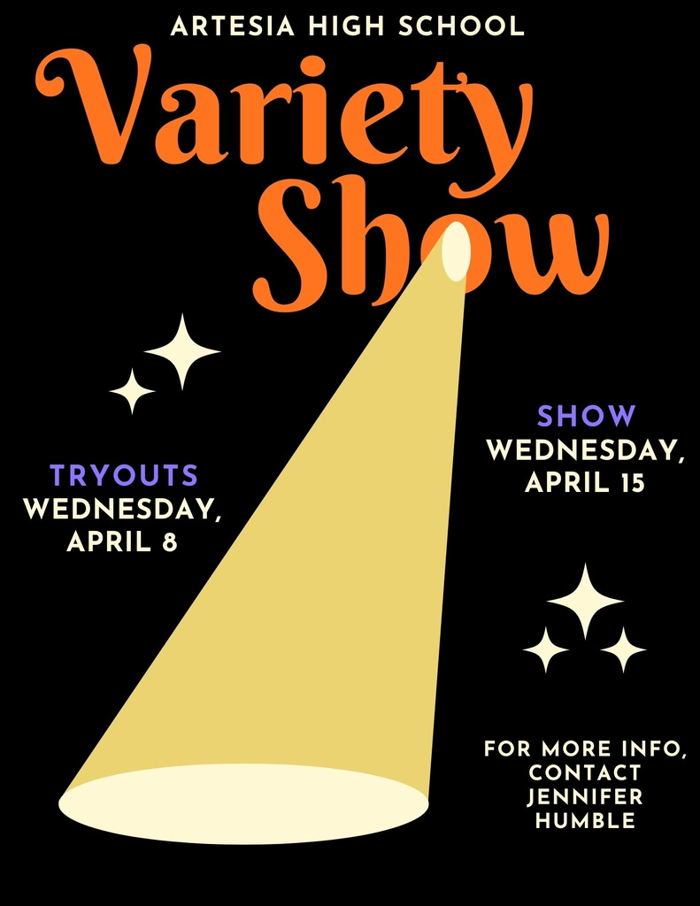 AHS Variety Show, tryouts April 8, show April 15