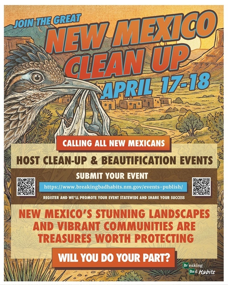 New Mexico Clean-Up set for April 17-18