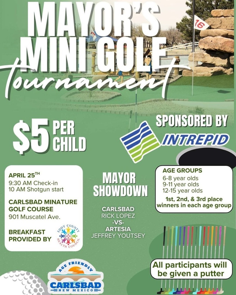 Artesia-Carlsbad Mayors' Mini-Golf Tournament