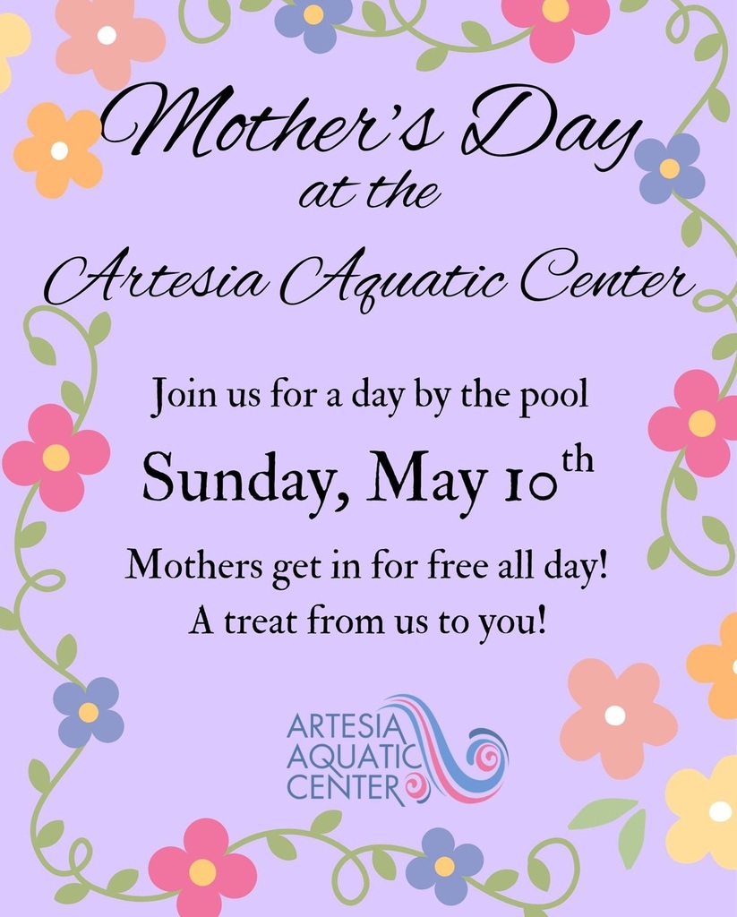 Artesia Aquatic Center offers free admission for mothers on Sunday, May 10