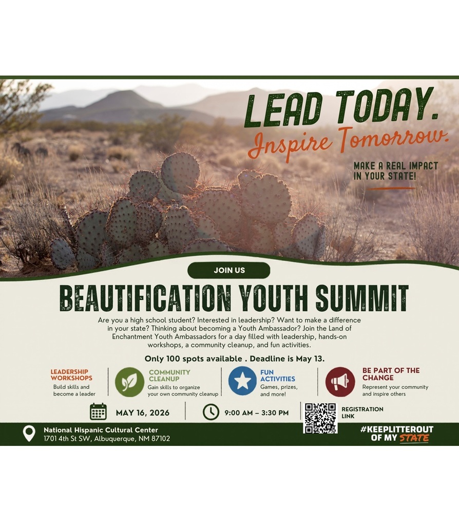 New Mexico Youth Ambassadors' Beautification Youth Summit