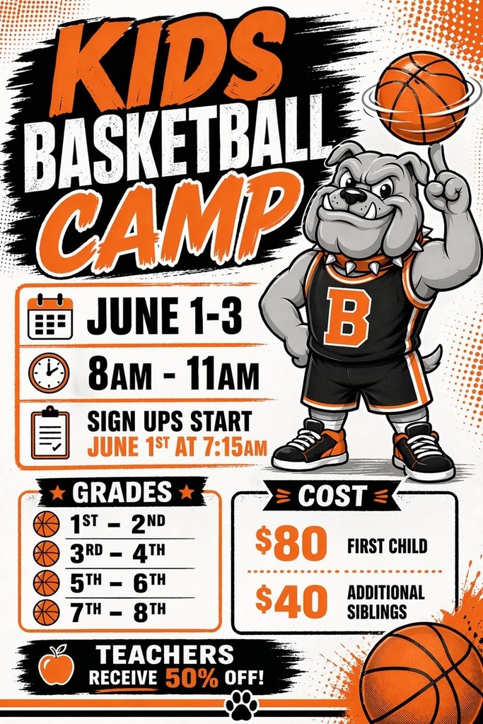 Bulldog basketball hosting kids' camp June 1-3