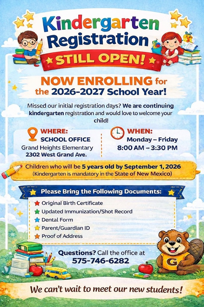 Kindergarten still accepting registrations for next school year