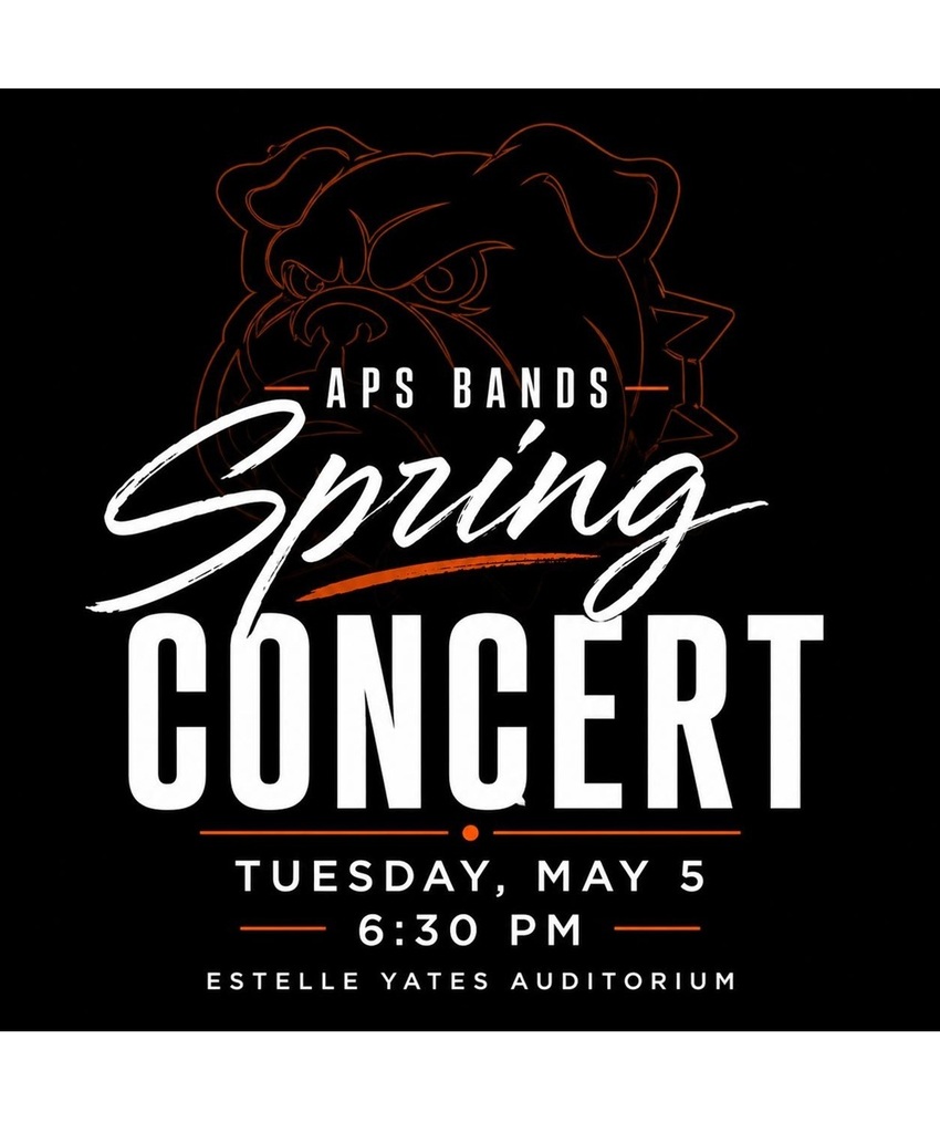 APS band program Spring Concert