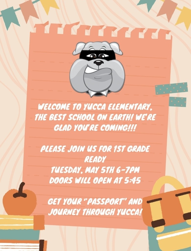 Yucca Elementary First Grade Ready Night