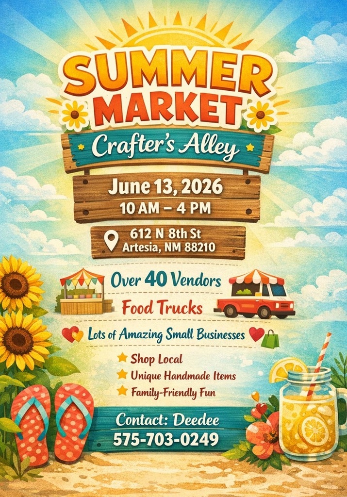 Summer Crafter's Alley Market set for June 13