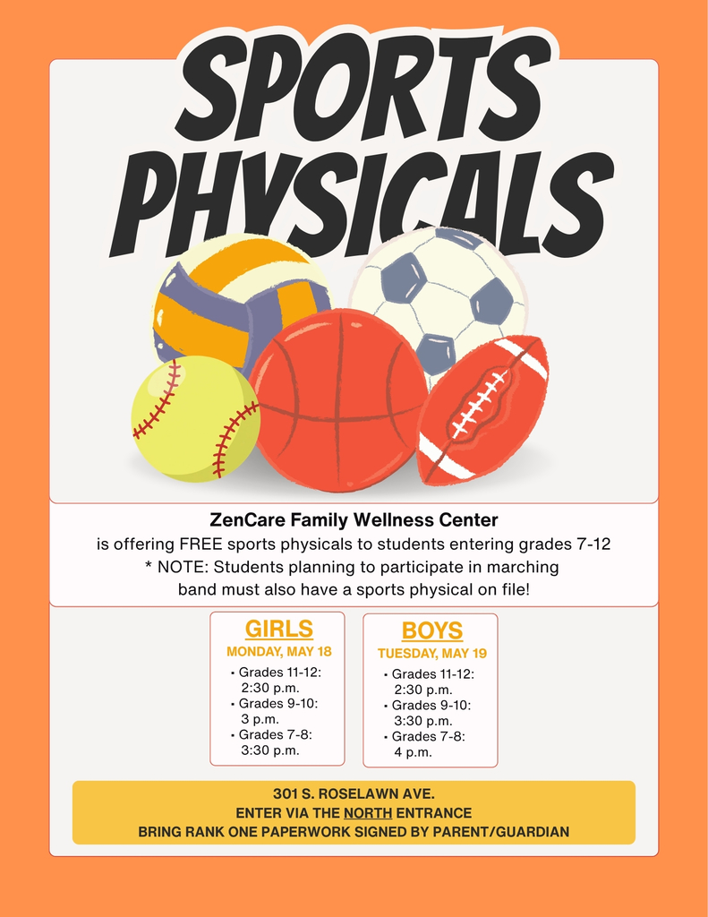 ZenCare Family Wellness offering free sports physicals May 18-19