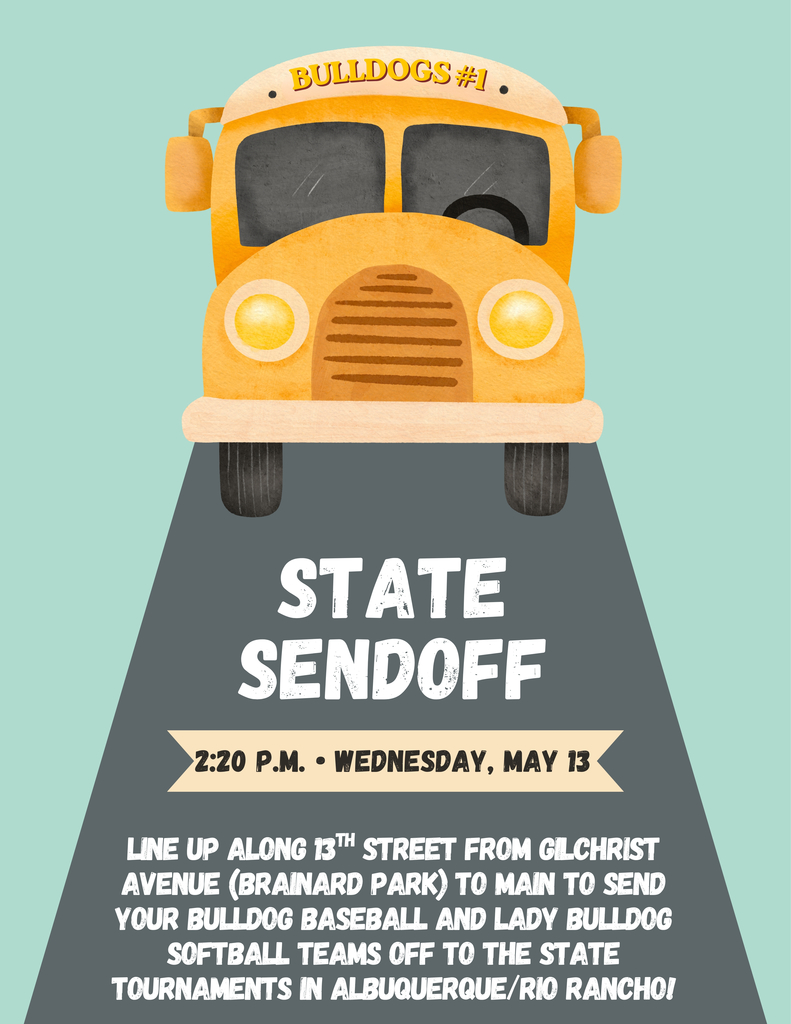 Baseball and softball teams to hold state sendoff at 2:20 p.m. May 13
