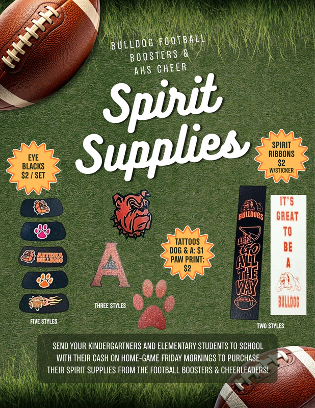 A graphic offers information on purchasing spirit supplies.
