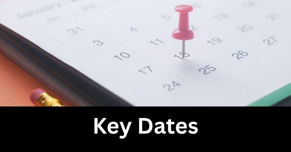 Key Dates