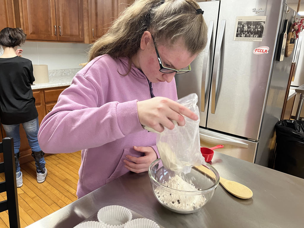 Mixing ingredients