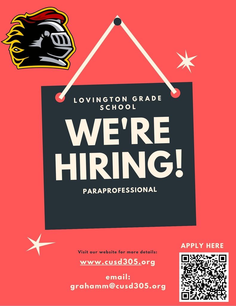 We're hiring!