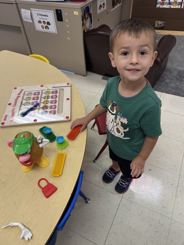 It's a great day to play with Mr. Potato Head!