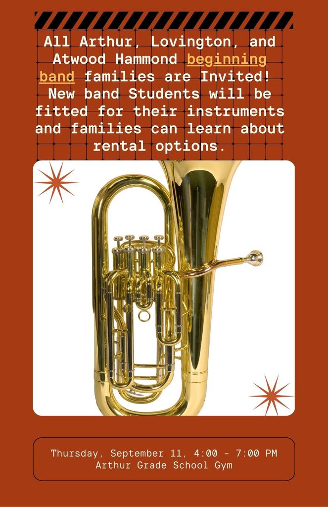 Flyer - Welcome to Beginning Band Night! (1)