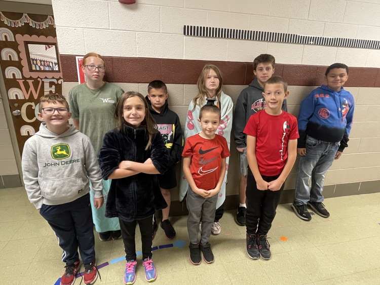 LGS PBIS winners of the week! great job!