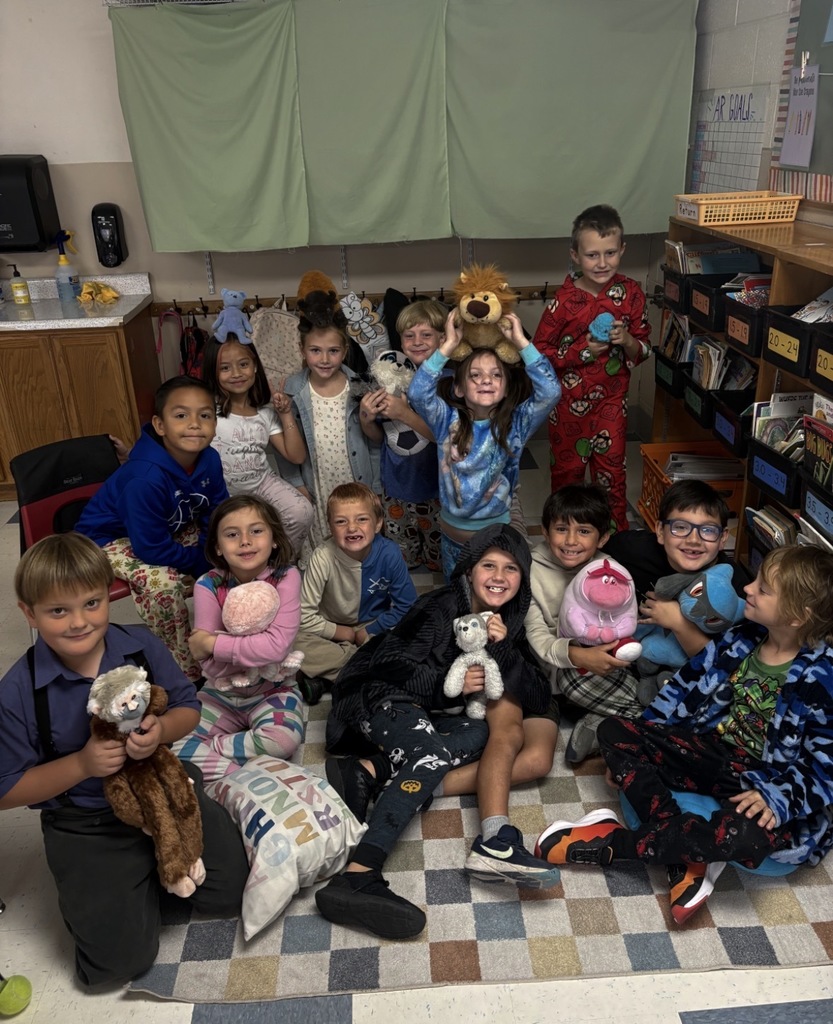Pajama and Stuffed Animal Day!