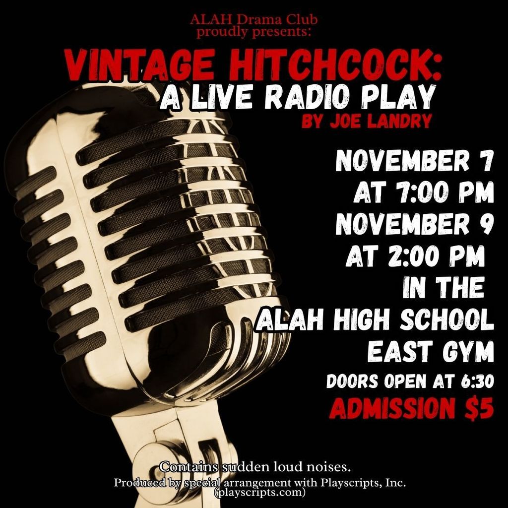 Poster for Vintage Hitchcock