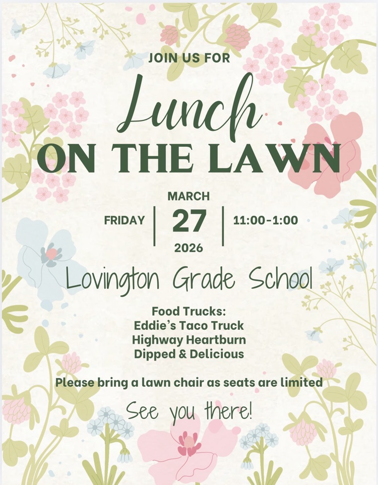 March lunch on the lawn