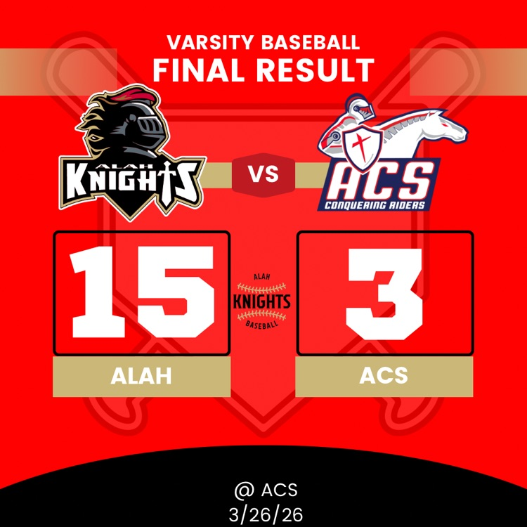 Varsity Baseball 3/26