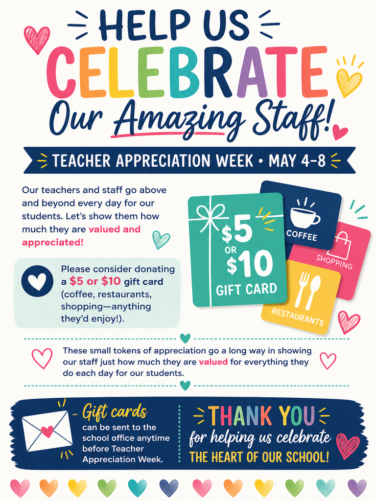 Teacher Appreciation 