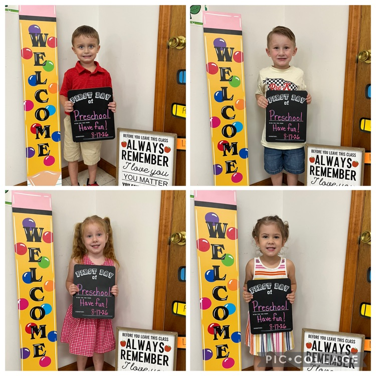 1st day of preschool