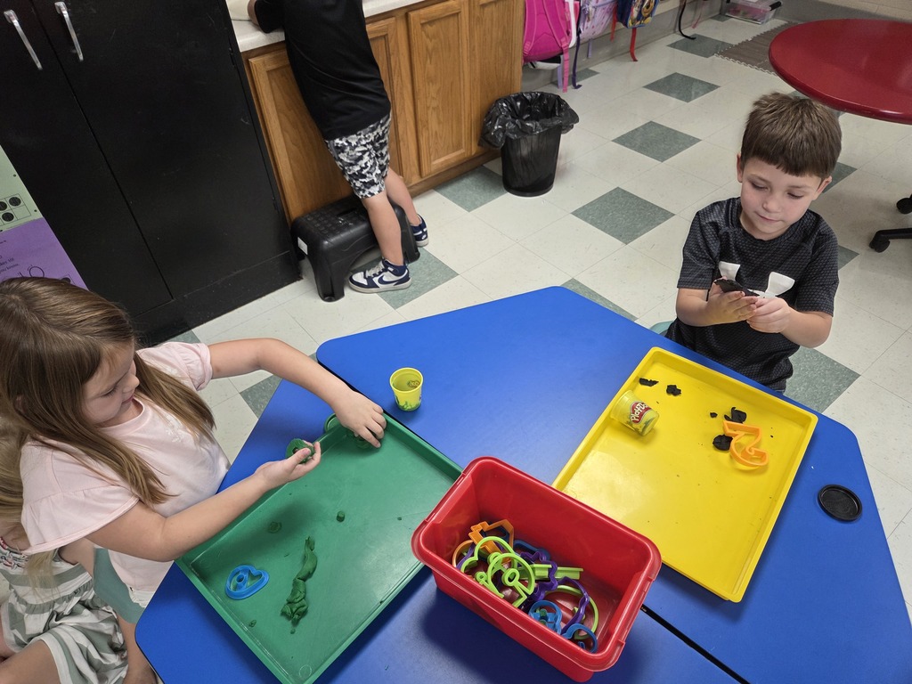 Letters with Playdoh