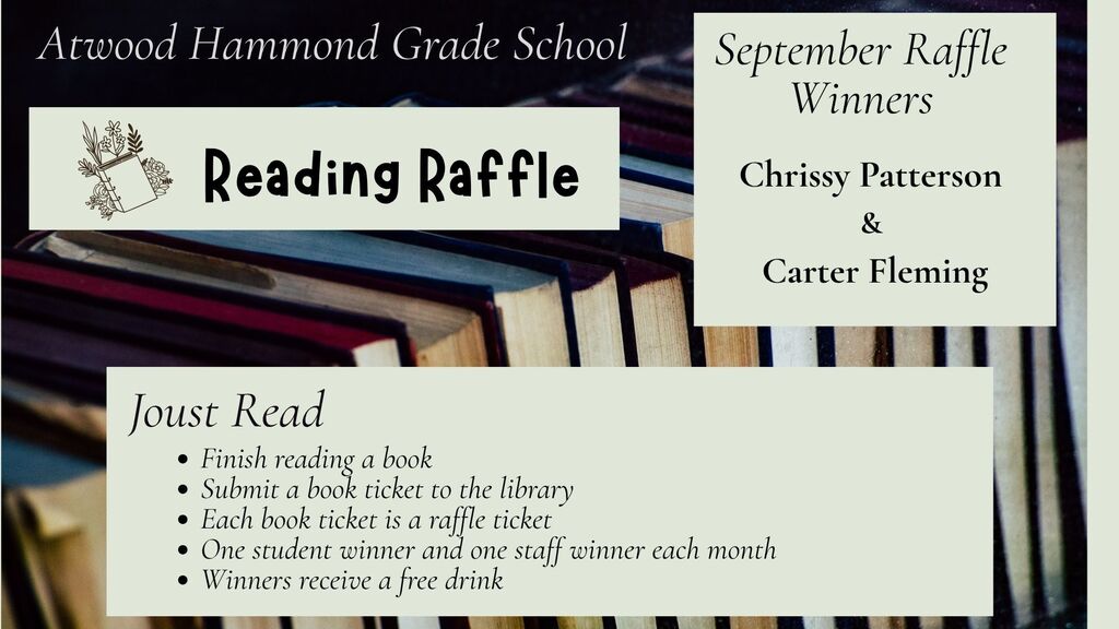 September Reading Raffle 