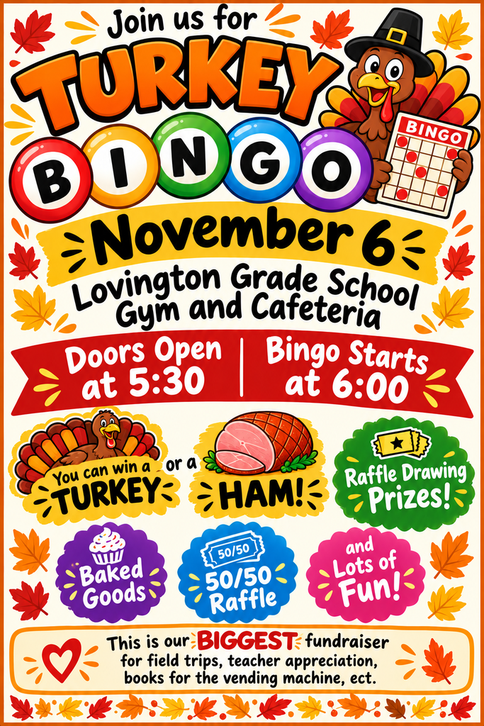 Turkey Bingo