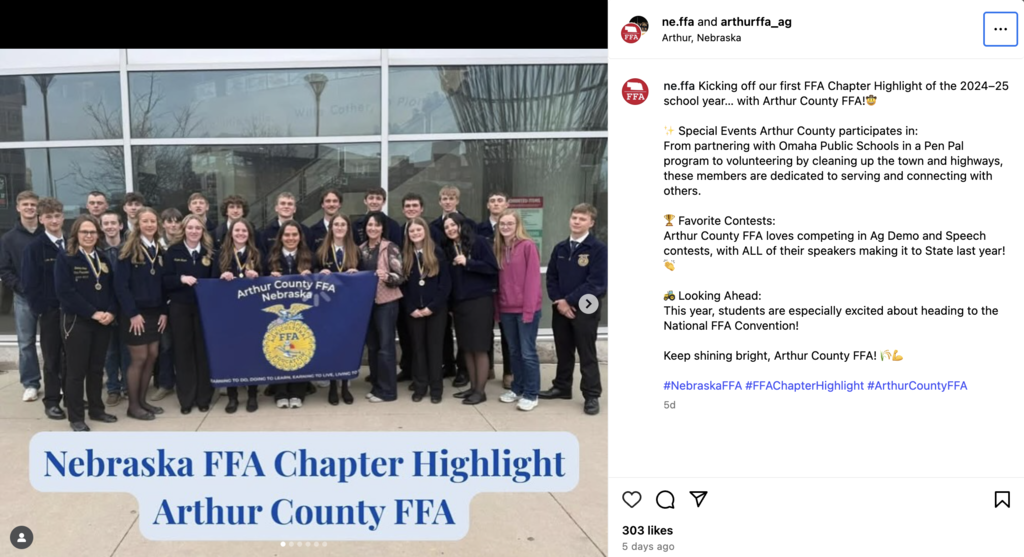 FFA members at State last year.