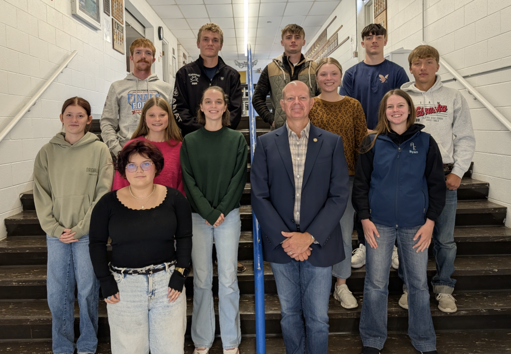 Senior Visit with Senator Strommen