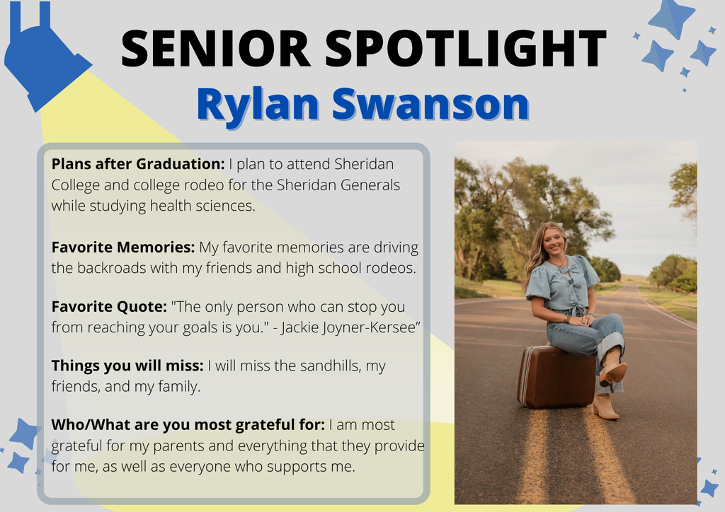Rylan Swanson Senior Spotlight