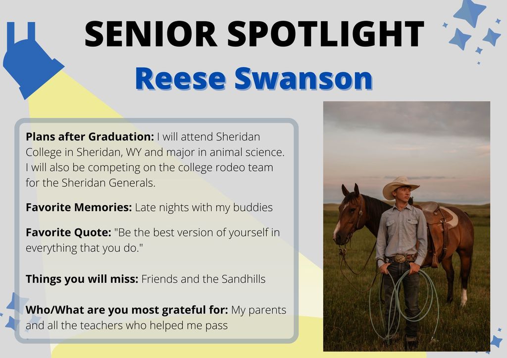 Senior spotlight Reese Swanson