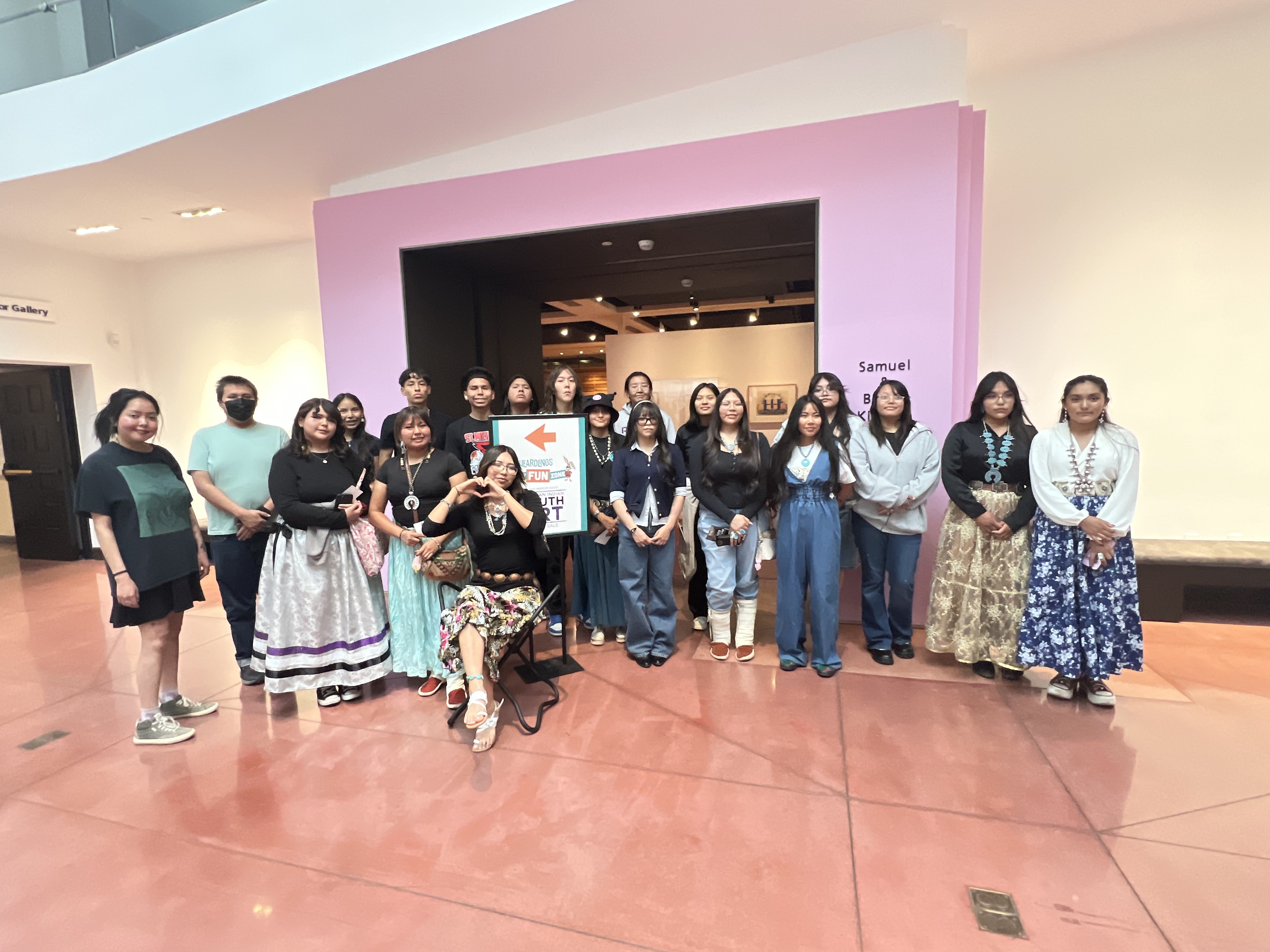 St. Michael Indian School Students Shine at the Heard Museum Youth
